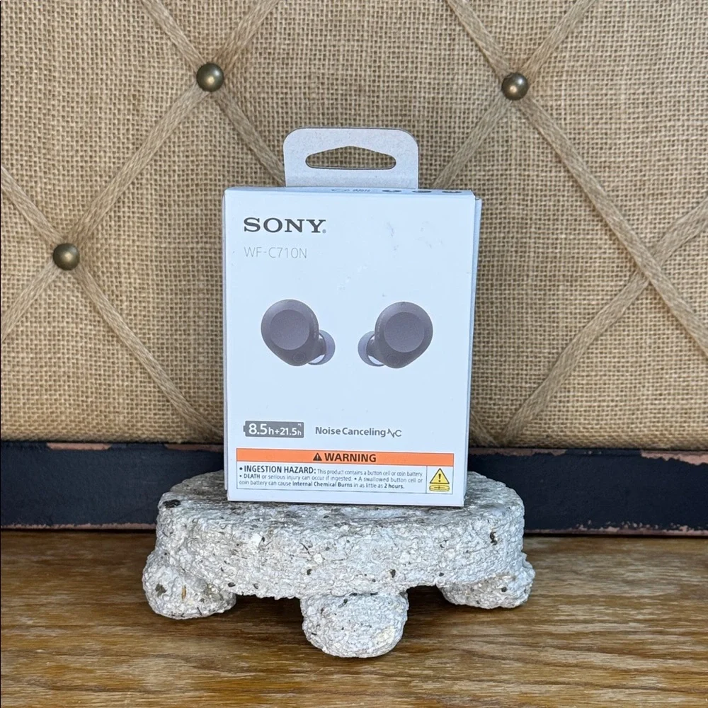 Sony WF-C710N Earbuds in Black Wireless Noise Canceling New in‎ Box